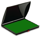 Shiny No. 3 Felt Pad <span style="color: green;">Green</span>
