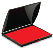 Shiny No. 3 Felt Pad <span style="color: red;">Red</span>