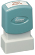 N03 - N03<br>Pre-Inked<br>Small Message Stamp<br>3/8" x 11/16"