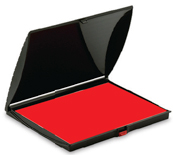 SHINY-3-RED - Shiny No. 3 Felt Pad <span style="color: red;">Red</span>